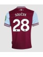 West Ham United Tomas Soucek #28 Domaci Dres 2024-25 Kratak Rukavima